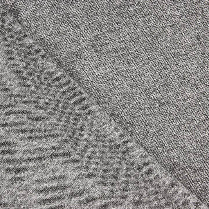 Grauer Viskose-Pullover in Melange - Ribes y Casals