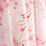 Aquarell Sakura Druck Baumwolle Popeline - Ribes y Casals