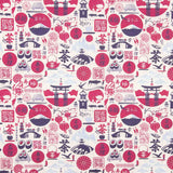 Nippon Bedruckte Baumwolle Popeline - Ribes y Casals