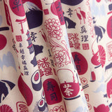 Nippon Bedruckte Baumwolle Popeline - Ribes y Casals