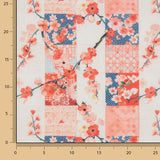 Sakura Bedruckte Baumwolle Popeline - Ribes y Casals