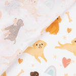 Doggie Bedruckte Baumwoll-Popeline - Ribes y Casals