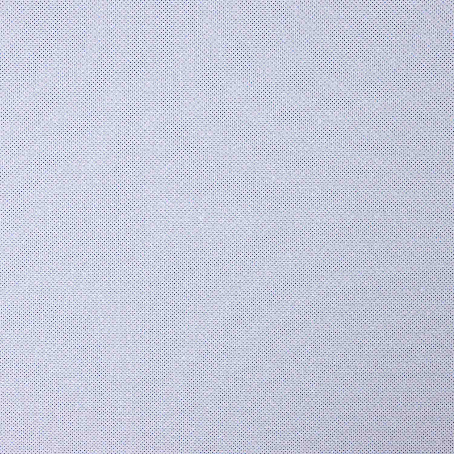 Feinpopeline-Hemd Microdot Popeline Blau - Ribes y Casals