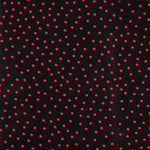 Koshibo Polka Dots 7mm Schwarz-Rot - Ribes y Casals
