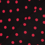 Koshibo Polka Dots 7mm Schwarz-Rot - Ribes y Casals