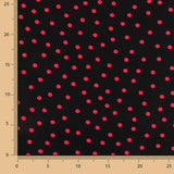 Koshibo Polka Dots 7mm Schwarz-Rot - Ribes y Casals