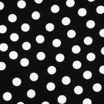 Koshibo Polka Dots 33mm Schwarz-Weiß - Ribes y Casals