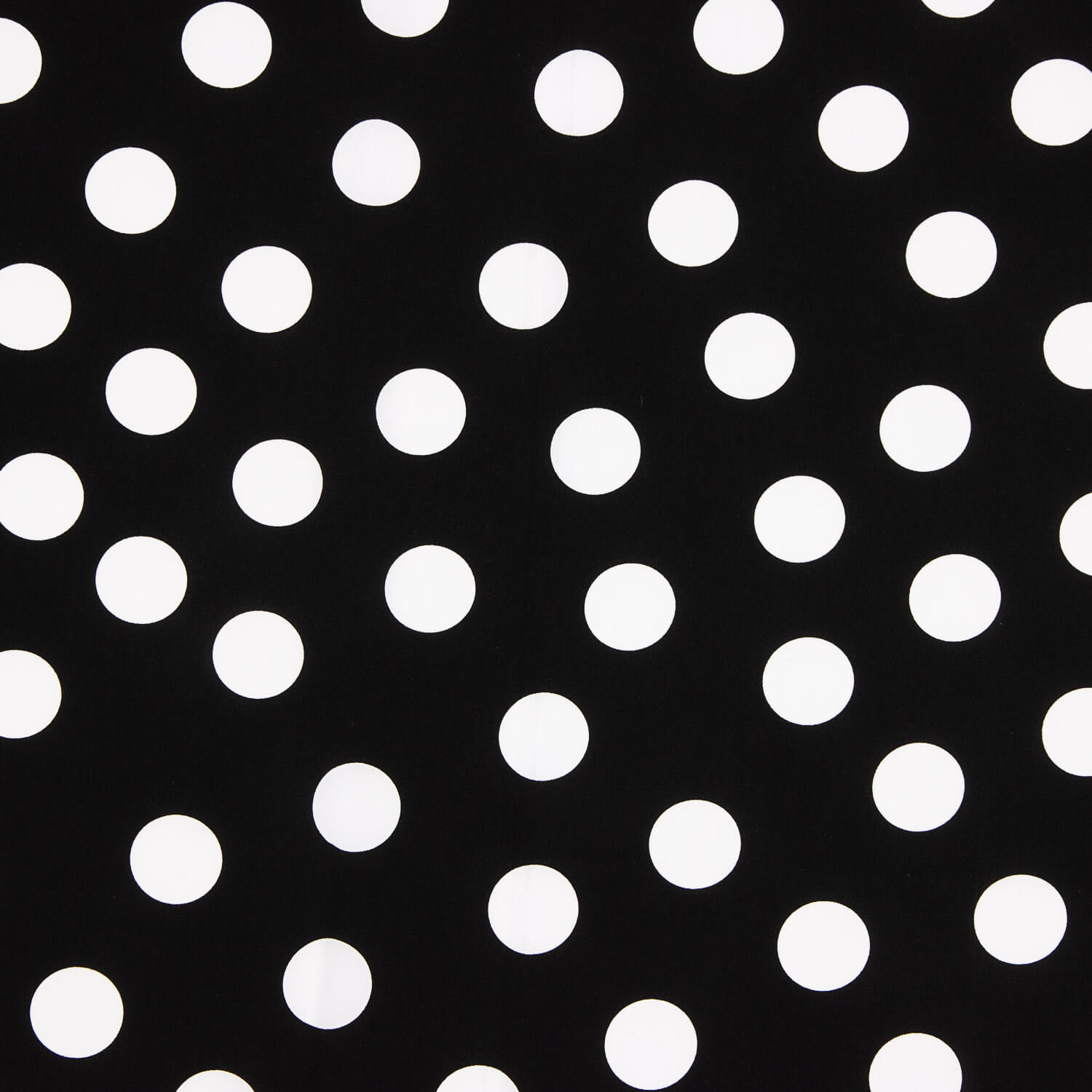 Koshibo Polka Dots 33mm Schwarz-Weiß - Ribes y Casals