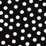 Koshibo Polka Dots 33mm Schwarz-Weiß - Ribes y Casals