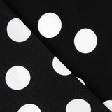 Koshibo Polka Dots 33mm Schwarz-Weiß - Ribes y Casals