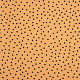 Koshibo Polka Dots 7 mm Papaya / Schwarz - Ribes y Casals