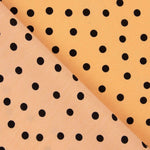 Koshibo Polka Dots 7 mm Papaya / Schwarz - Ribes y Casals