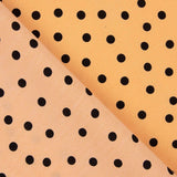 Koshibo Polka Dots 7 mm Papaya / Schwarz - Ribes y Casals