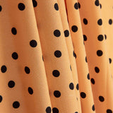 Koshibo Polka Dots 7 mm Papaya / Schwarz - Ribes y Casals