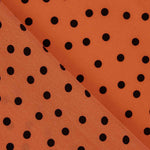 Koshibo Polka Dots 7 mm Burnt Orange / Schwarz - Ribes y Casals