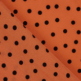Koshibo Polka Dots 7 mm Burnt Orange / Schwarz - Ribes y Casals