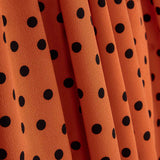 Koshibo Polka Dots 7 mm Burnt Orange / Schwarz - Ribes y Casals