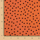 Koshibo Polka Dots 7 mm Burnt Orange / Schwarz - Ribes y Casals