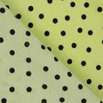 Koshibo Polka Dots 7 mm Grün / Schwarz - Ribes y Casals
