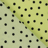 Koshibo Polka Dots 7 mm Grün / Schwarz - Ribes y Casals