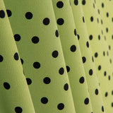 Koshibo Polka Dots 7 mm Grün / Schwarz - Ribes y Casals