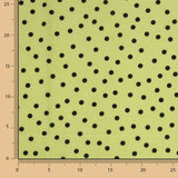 Koshibo Polka Dots 7 mm Grün / Schwarz - Ribes y Casals