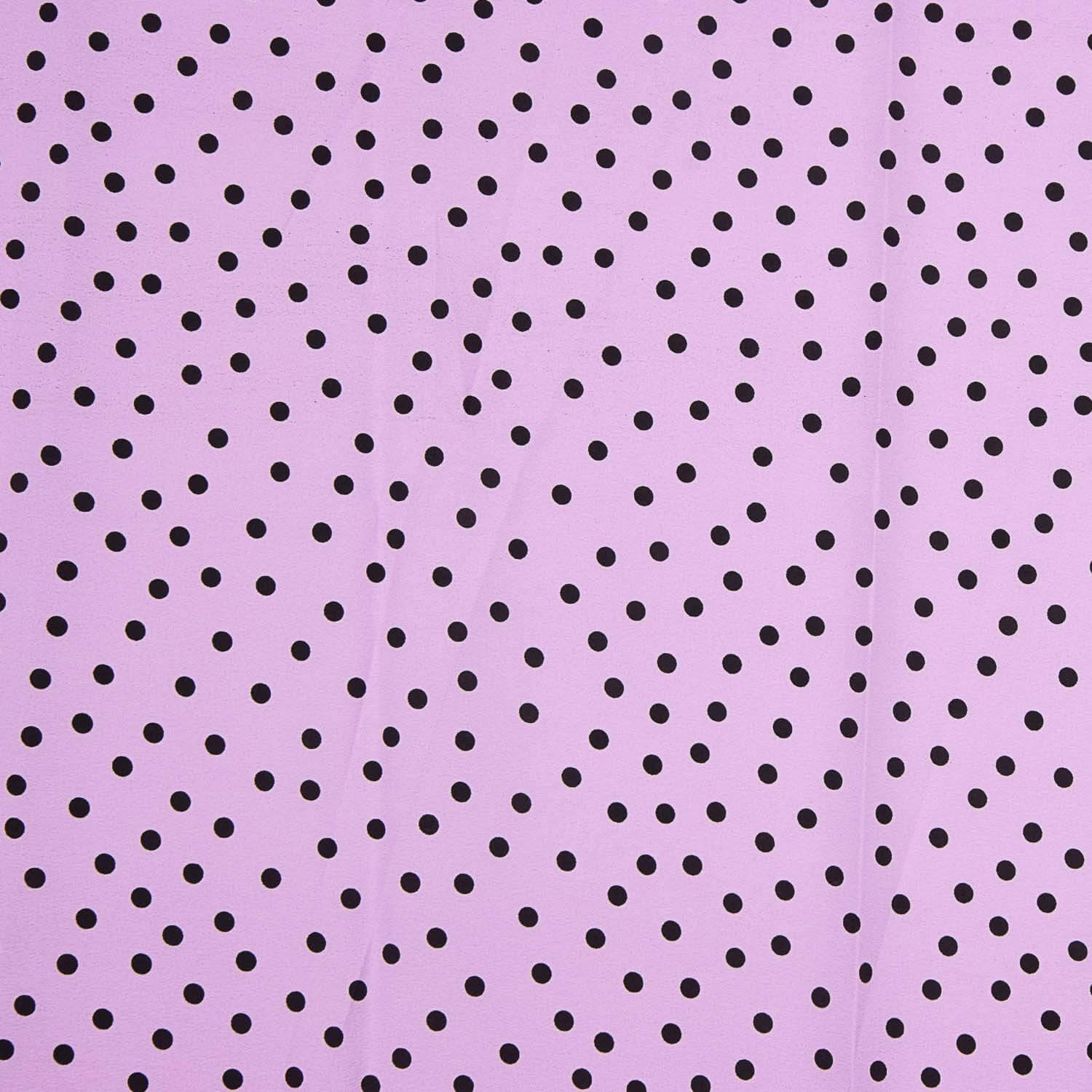 Koshibo Polka Dots 7 mm Mauve / Schwarz - Ribes y Casals