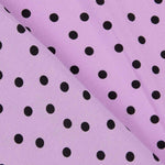 Koshibo Polka Dots 7 mm Mauve / Schwarz - Ribes y Casals