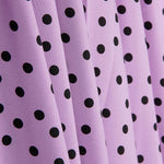Koshibo Polka Dots 7 mm Mauve / Schwarz - Ribes y Casals