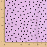 Koshibo Polka Dots 7 mm Mauve / Schwarz - Ribes y Casals
