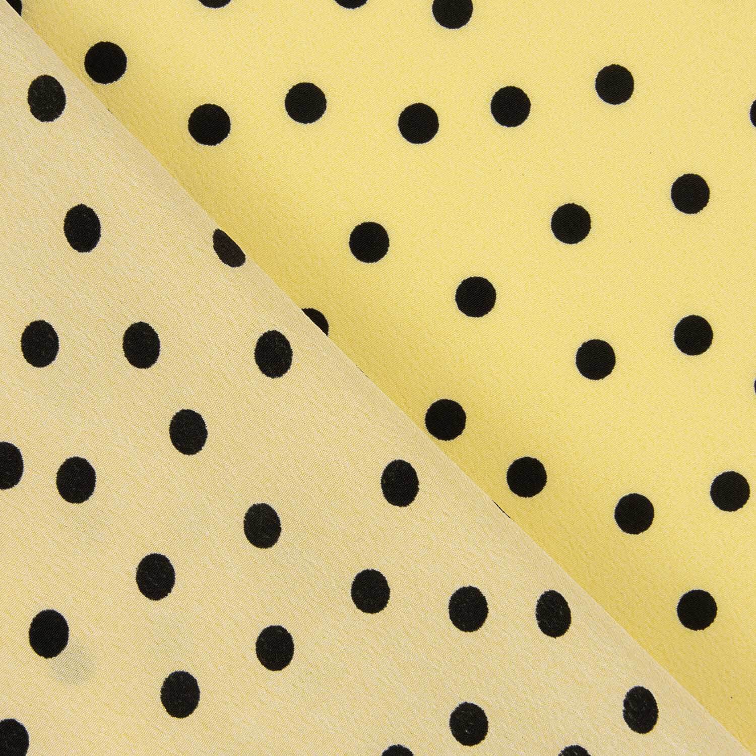 Koshibo Polka Dots 7 mm Vanille / Schwarz - Ribes y Casals