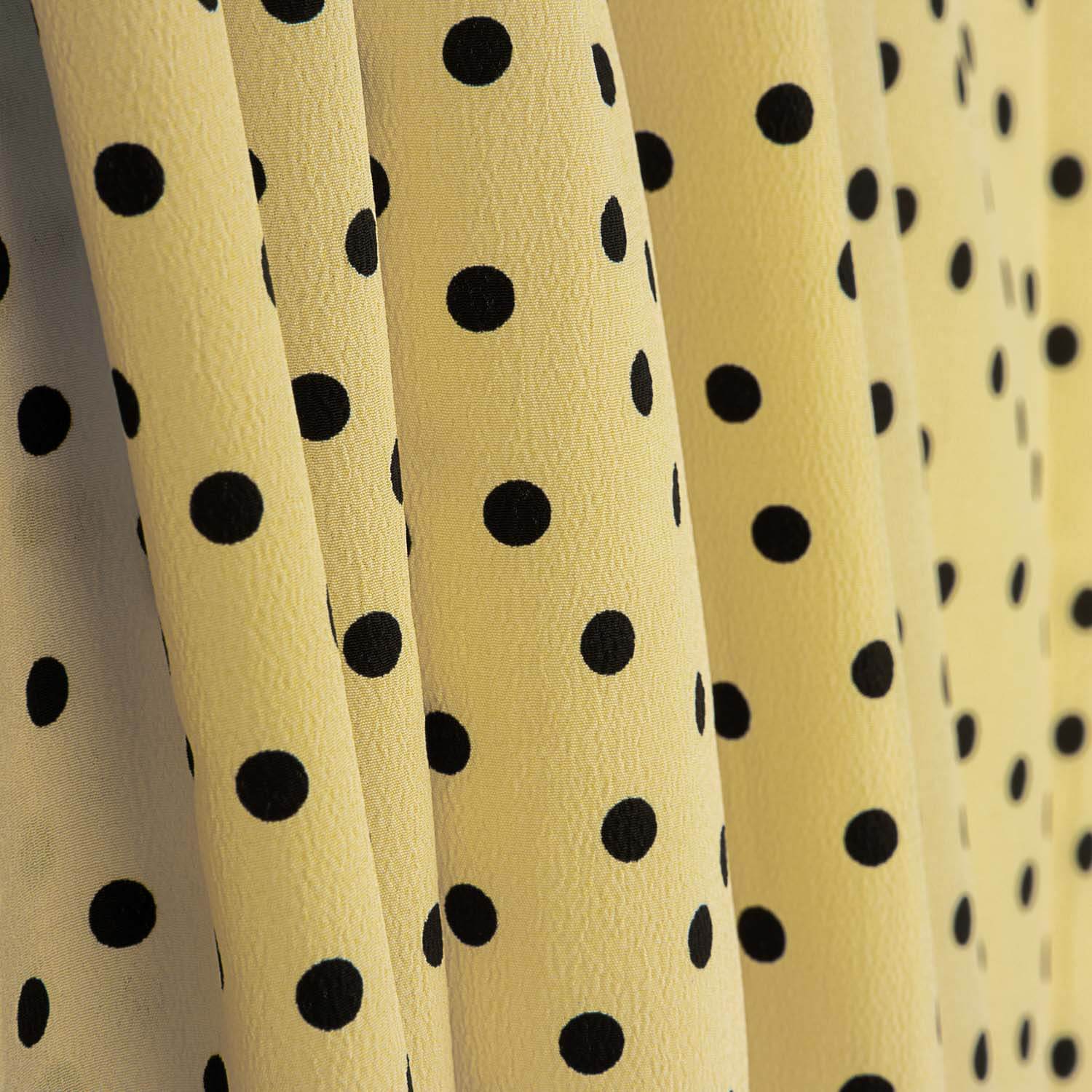 Koshibo Polka Dots 7 mm Vanille / Schwarz - Ribes y Casals