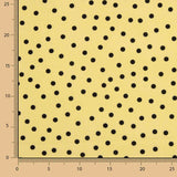 Koshibo Polka Dots 7 mm Vanille / Schwarz - Ribes y Casals