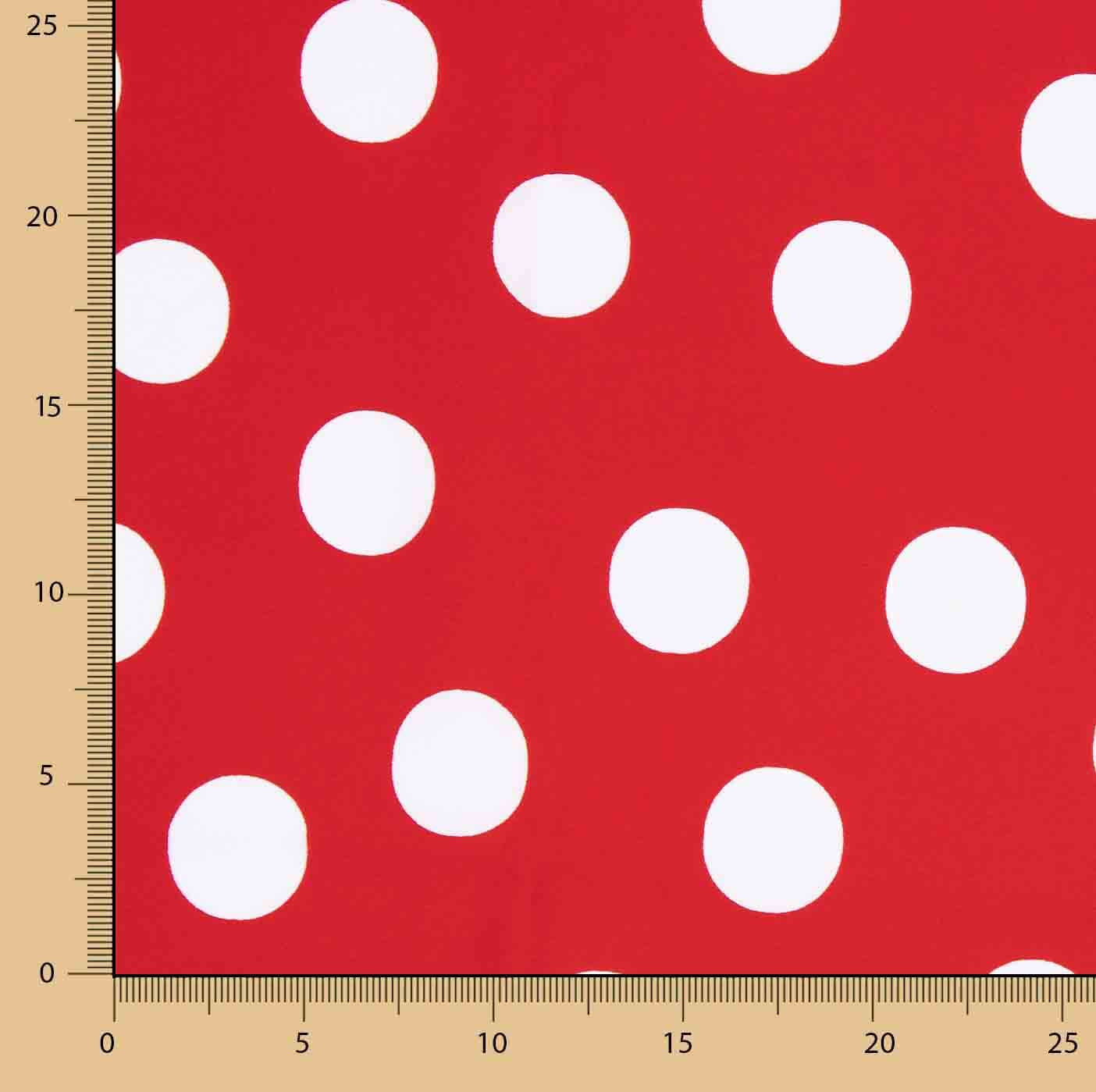 Koshibo Polka Dots 33mm Rot-Weiß - Ribes y Casals