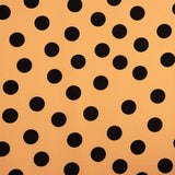 Koshibo Polka Dots 33 mm Papaya / Schwarz - Ribes y Casals