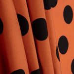 Koshibo Polka Dots 33 mm Burnt Orange / Schwarz - Ribes y Casals