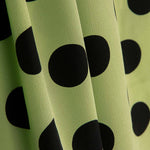 Koshibo Polka Dots 33 mm Grün / Schwarz - Ribes y Casals
