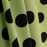 Koshibo Polka Dots 33 mm Grün / Schwarz - Ribes y Casals