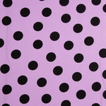Koshibo Polka Dots 33 mm Mauve / Schwarz - Ribes y Casals
