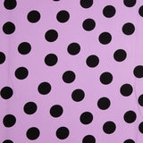 Koshibo Polka Dots 33 mm Mauve / Schwarz - Ribes y Casals