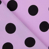 Koshibo Polka Dots 33 mm Mauve / Schwarz - Ribes y Casals