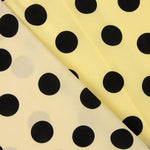 Koshibo Polka Dots 33 mm Vanille / Schwarz - Ribes y Casals