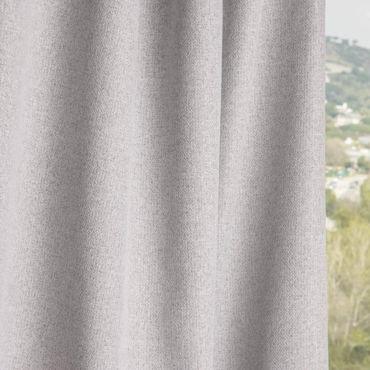 Glatte Verdunkelung 100% Rustic Grey - Ribes y Casals