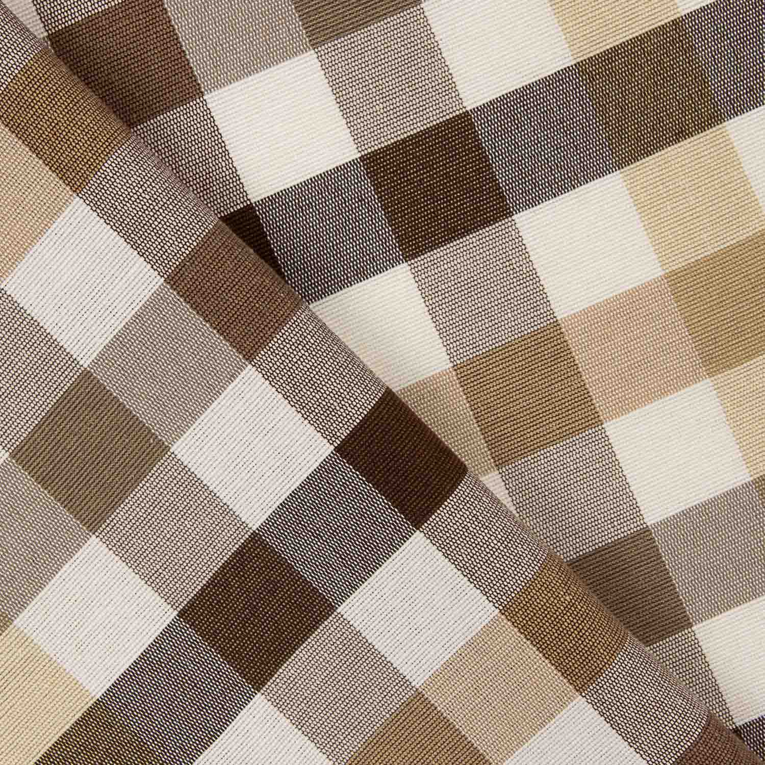 Segeltuch Multicolour Squares Browns - Ribes y Casals