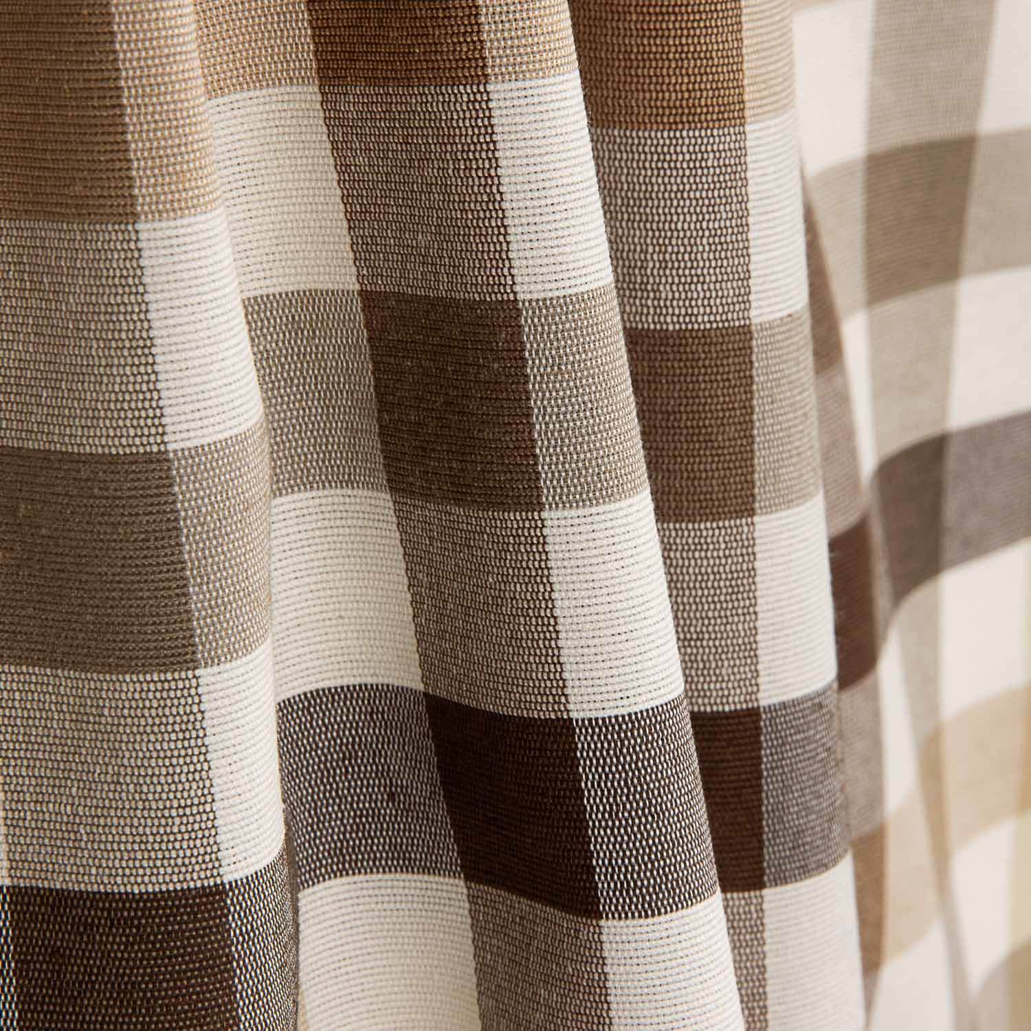 Segeltuch Multicolour Squares Browns - Ribes y Casals
