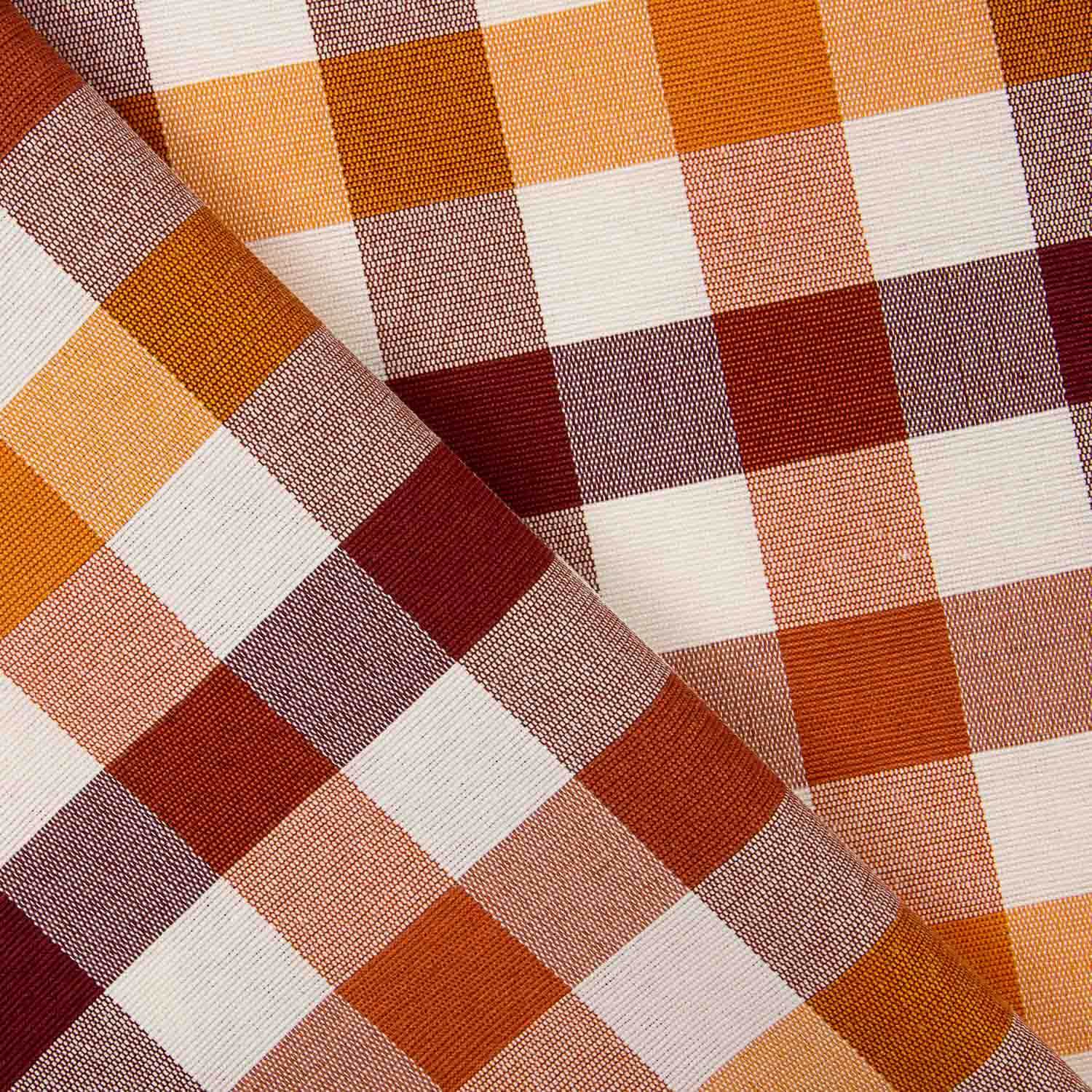 Segeltuch Multicolour Squares Orange - Ribes y Casals
