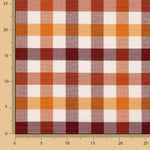 Segeltuch Multicolour Squares Orange - Ribes y Casals