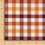 Segeltuch Multicolour Squares Orange - Ribes y Casals