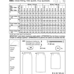 Schnittmuster Burda 8765 Rock - Ribes y Casals