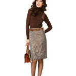 Schnittmuster Burda 8765 Rock - Ribes y Casals
